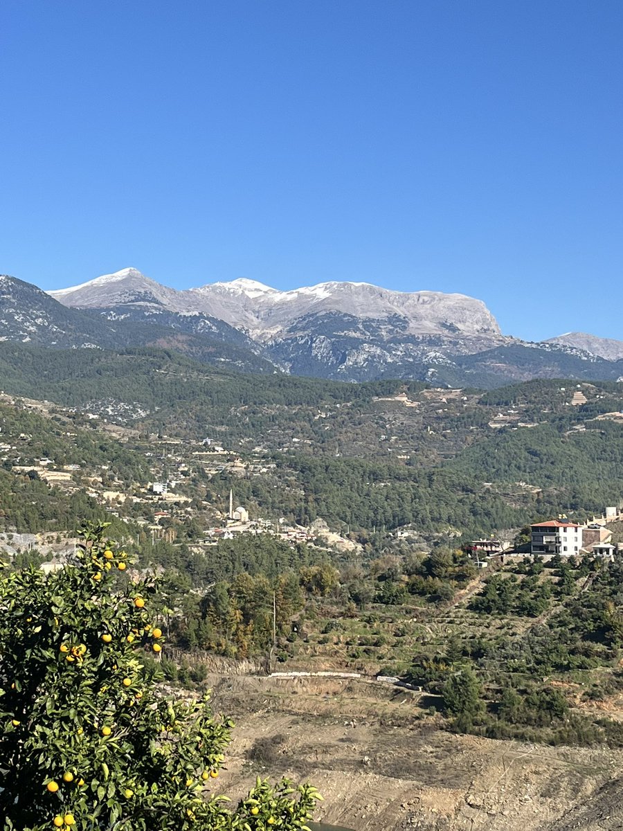 A trip up the mountains had my German family white knuckled in the car as we climbed higher and higher on single lane “roads” with zero things either on the high or low side, just a sheer drop down - in some places even I had very quiet inward 🫣😨😳 moments - Gümüşkavak, Alanya
