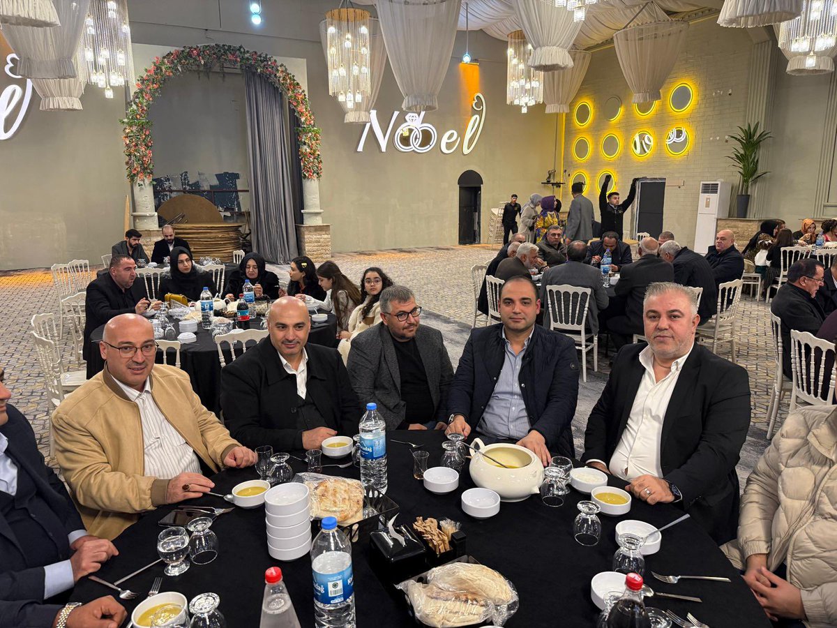 Kıymetli dostum Mahmut Nedim Polat’ın biricik evladı Harun Alperen’in düğün merasimine katıldık. Hayırlara vesile olması dileklerimle; Çiftimize iki cihan saadeti diliyoruz..<a href="/nedimpolat63/">mahmut Nedim Polat</a>