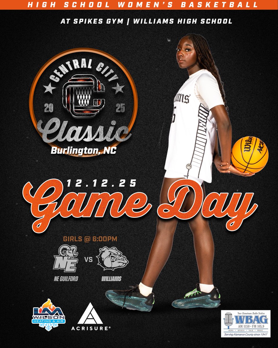 Today is the start of the 3rd Annual CENTRAL CITY CLASSIC!!! Come out tonight and support the Bulldogs! JVs at 4:30 / V. Girls at 6:00 / V. Boys at 7:30.  #GoLadyDawgs 🏀  #Together