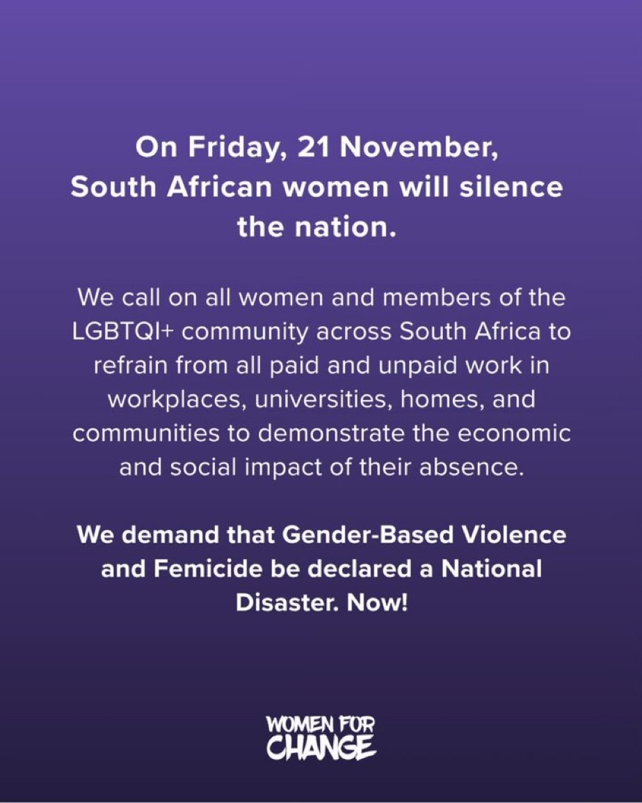 PetiteEbonyGirl's tweet photo. The gays showed up for you, it’s time for you to show up for them. @womenforchange5 
#JusticeForKwakhanya https://t.co/lRkf6nJWM7