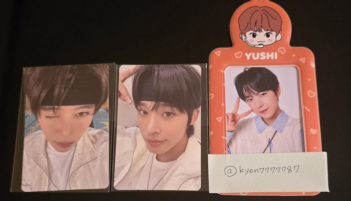 NCTWISH トレカ 交換 FIND YOUR COLOR 特典 譲：シオン リク 求：同種