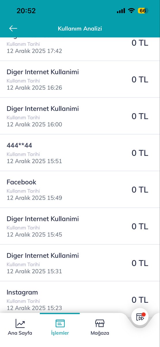 elfkaraks's tweet photo. facebook'u en son 10 yıl önce kullanmışımdır,facebook kullandığım söyleniyor? bugün toplamda 9 gb kullanmışım dediklerine göre, kanıtlayın bana kullanım detayımı gönderin diyorum öyle bi sistemleri yokmuş! facebook kullandınız diyebiliyosunuz ama gerçekten rezillik! @TurkTelekom https://t.co/gT29sTD4mO