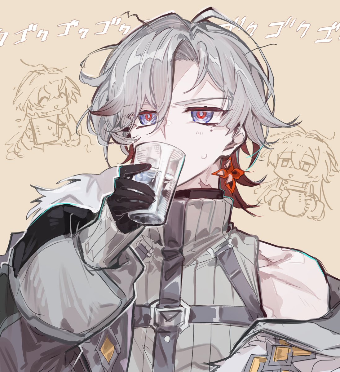 AIiro3_2525's tweet photo. #Illuga #GenshinImpact 
キャラストのあれ（イルーガ） https://t.co/8OGnbcFQPG
