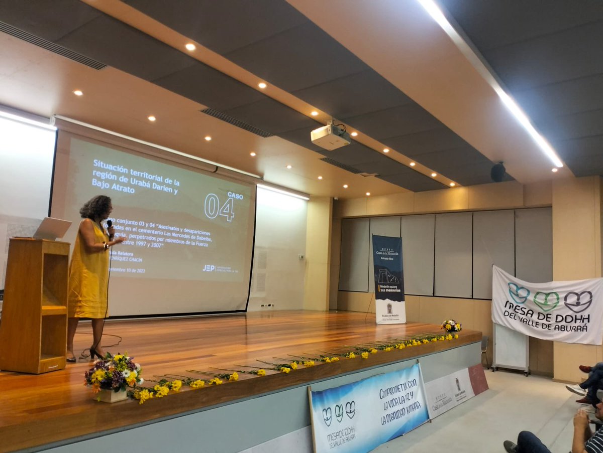 Conversaciones claves sobre la situación de Derechos Humanos. Defensoría del Pueblo, Personería de Medellín y JEP.