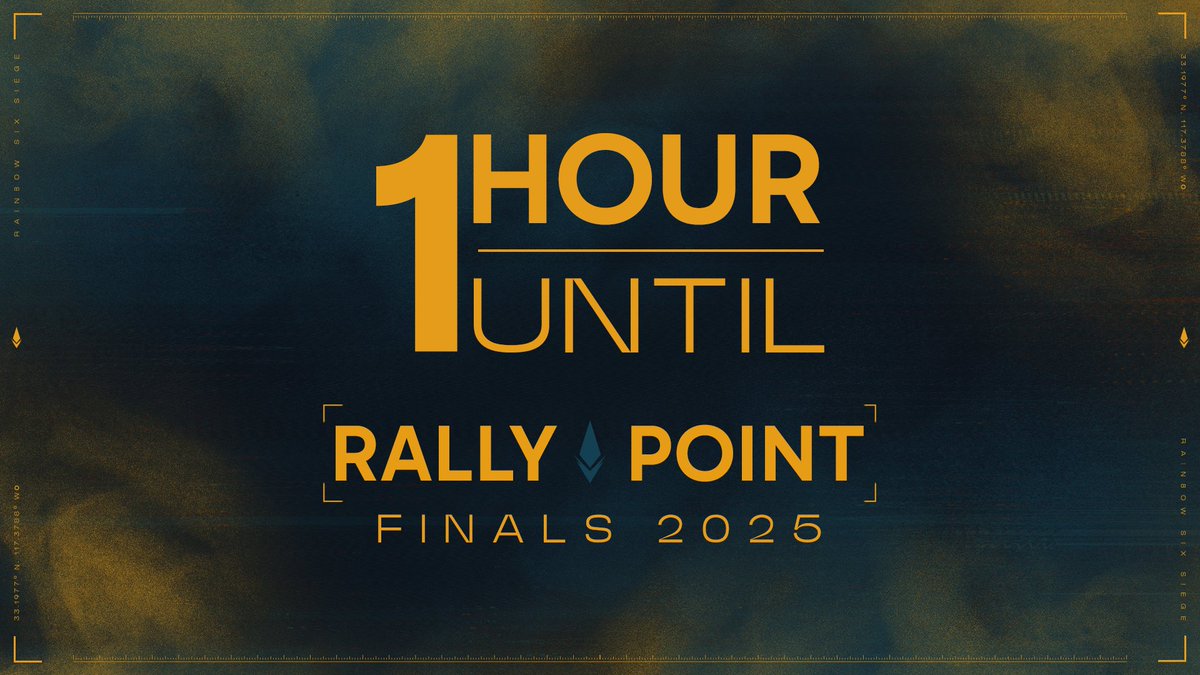 Only ONE MORE HOUR until we get to see the best ladies in NA Siege compete for their share of $7500🤑 

🔗ttv/rainbow6bravo
🔗ttv/raidiantgg