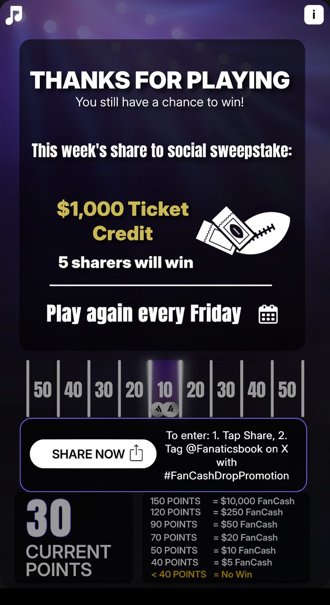 SkarBoi5's tweet photo. Play the #FanCashDropPromotion today

⁦@FanaticsBook⁩ #FanCashDropPromotion  https://t.co/yvdGKbjEKe https://t.co/e4eRrctXID