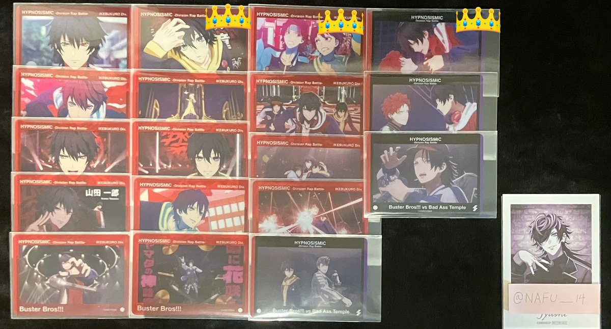 交換】 ヒプマイ/ヒプムビ/クリアカード/クリカ/vol.1 【譲】 一郎