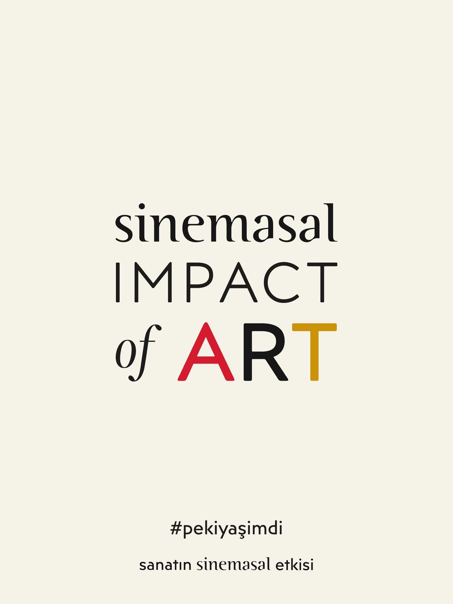 sanatın #sinemasal etkisi… #pekiyaşimdi

Bugüne kadar Türkiye’nin 81 ilinde 5.5 milyon çocuğu ve genci sanatın büyülü dünyası ile tanıştıran Sinemasal, şimdi de IMPACT of ART sloganıyla sanatın dönüştürücü gücünü kullanarak toplumsal ve küresel sorunlara çözüm üretmek, bu