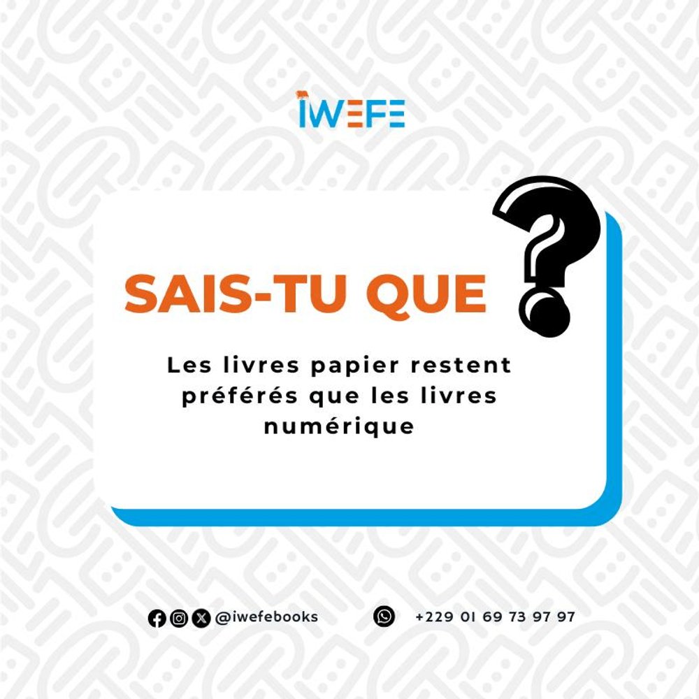 Iwefebooks's tweet photo. Même à l’ère du tout-digital, rien ne remplacera jamais le parfum d’un livre neuf, la texture du papier entre les doigts, ni le plaisir de tourner chaque page.

📚 Et toi, tu préfères papier ou numérique ? 👇

#Connaissance #Inspiration #EspritOuvert #ApprendreChaqueJour https://t.co/e1ZklzKXSJ
