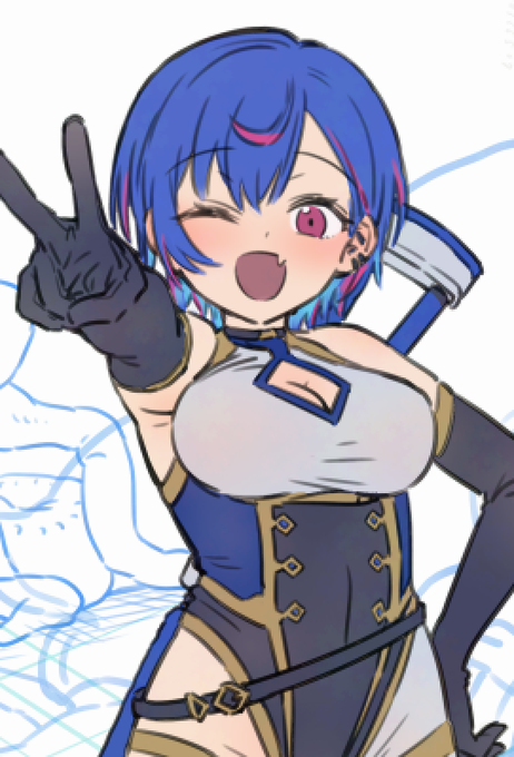 スケジュール都合によりskeb順番前後します申し訳wip
対魔忍おcg 