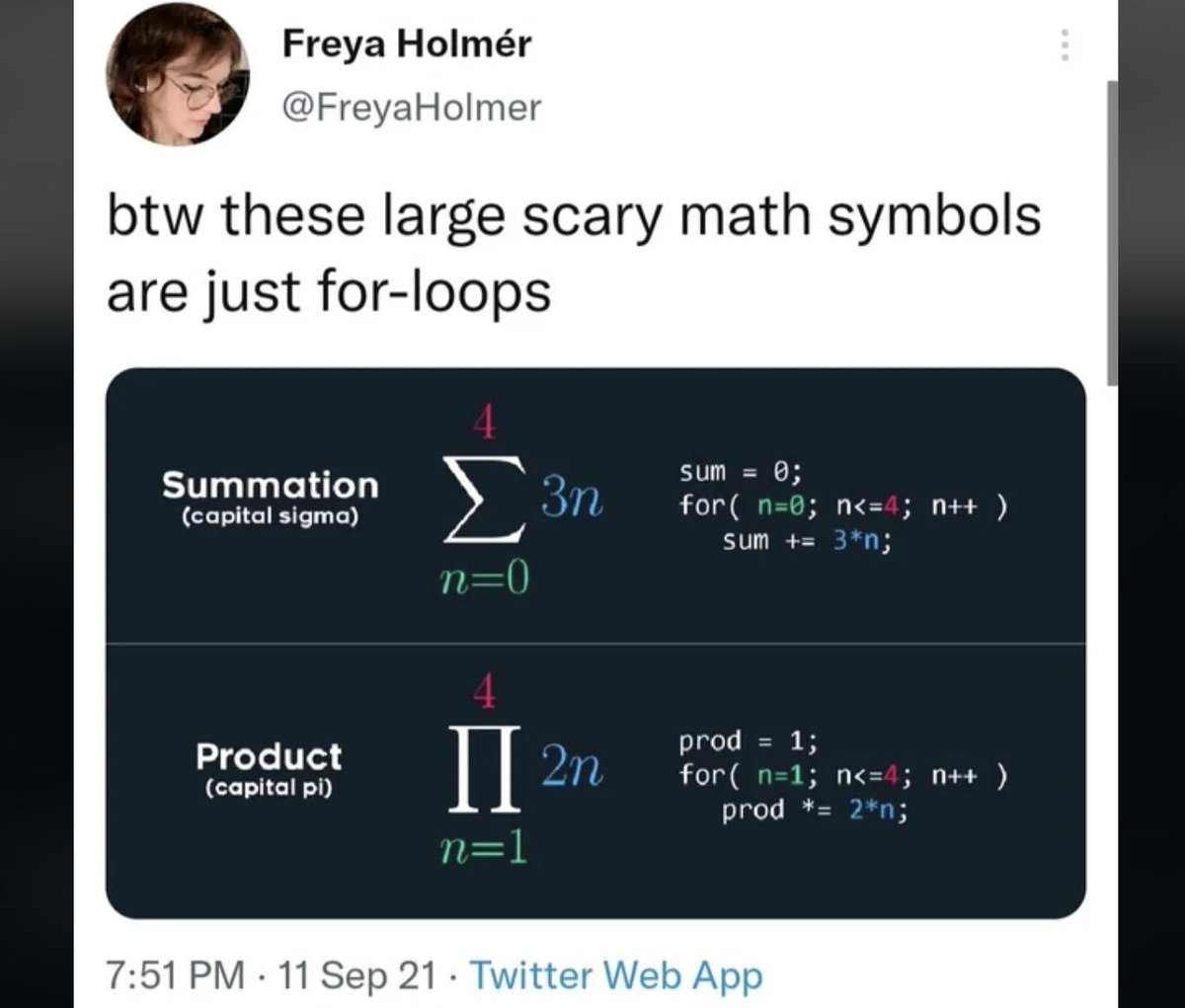 data_cyborg's tweet image. Dont be scared math and computing are friends
 #ProgrammerHumor
 #meme