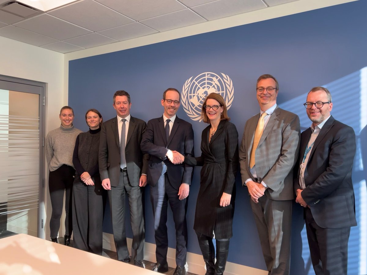 Grateful for today’s productive engagement with Luxembourg, a steadfast champion of principled, flexible humanitarian action.

🇱🇺 support for data, innovation &amp; the <a href="/UNCERF/">CERF - The UN's emergency fund</a> Climate Action Account helps us anticipate crises, act faster &amp; deliver for people most in need.