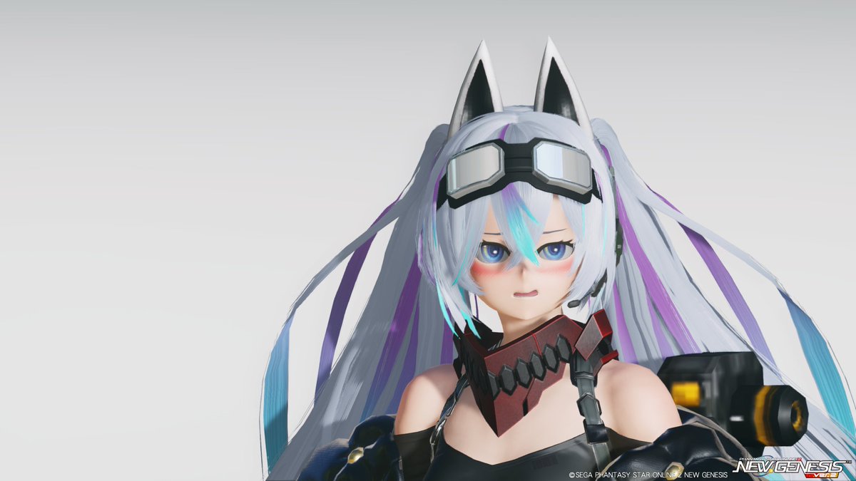 YayoiPSO2's tweet image. #メンテの日じゃないけどssを貼る 
#PSO2NGS_SS︎
なんか嫌そうｗ