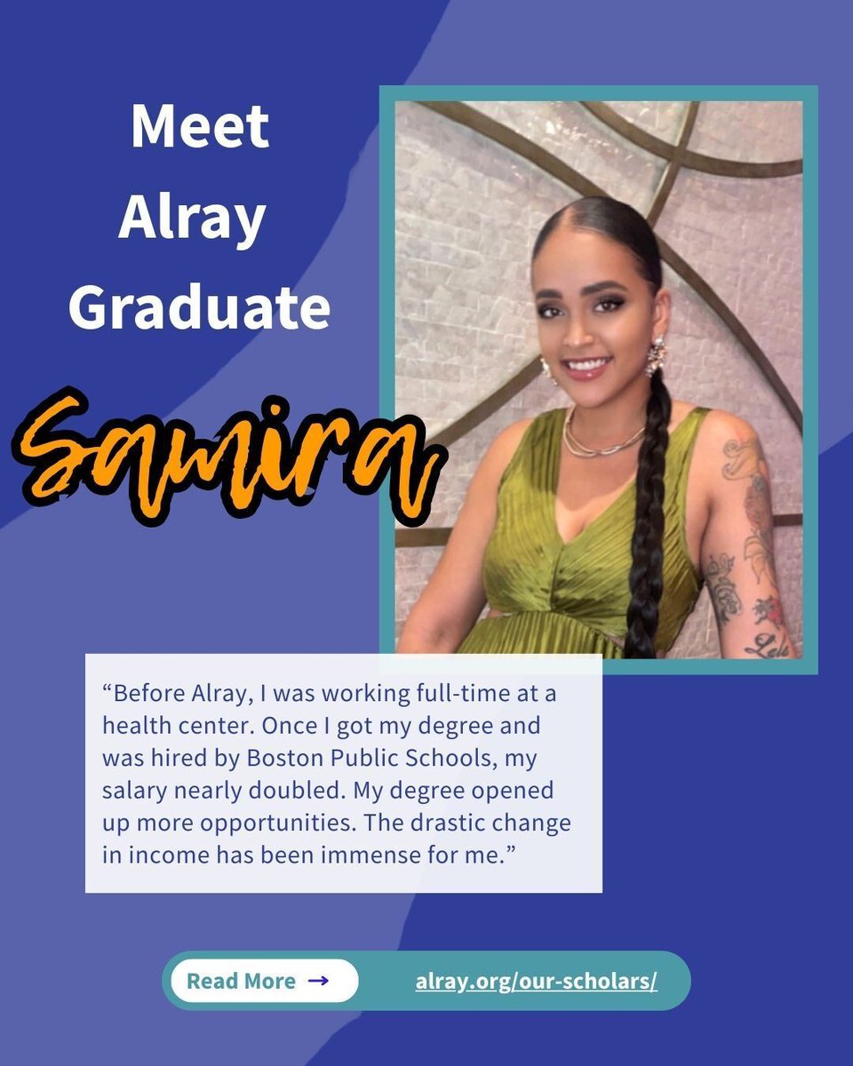 We’re proud to spotlight Samira, an Alray graduate whose commitment to her education opened the door to a new level of stability, growth, and opportunity.🌟 

Her full graduate success story is now available on our website: alray.org/meet-alray-gra…