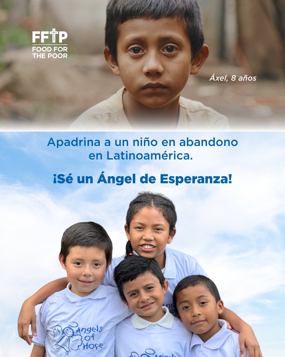 cali939's tweet image. Desde que perdió a su papá, la vida de Áxel en Guatemala es más dura. Su mamá gana menos de $1 al día. Con Cali 93.9 y Food For The Poor, puedes ayudar. Por $34/mes, apadrina a un niño y dale comida, educación, atención médica y un hogar seguro. link en el BIO @Foodforthepoor