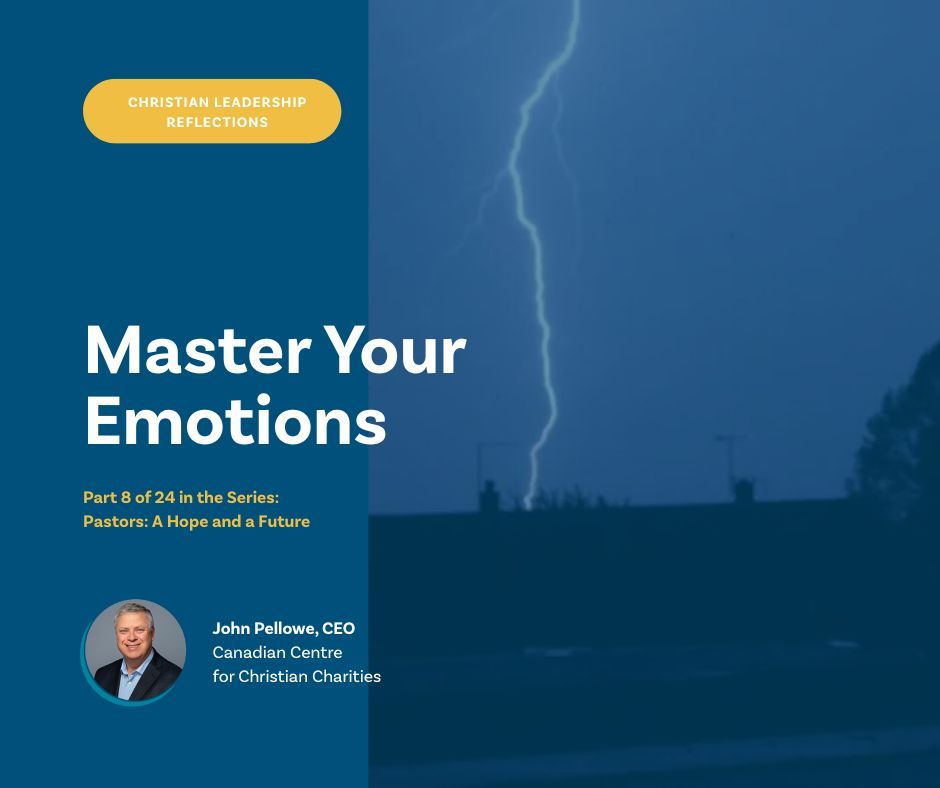 Emotional maturity is essential for healthy Christian leadership.

John Pellowe, CEO of CCCC, shares how mastering our emotions helps us lead with clarity and grace.

cccc.org/news_blogs/joh…

#ChristianLeadership #EmotionalHealth