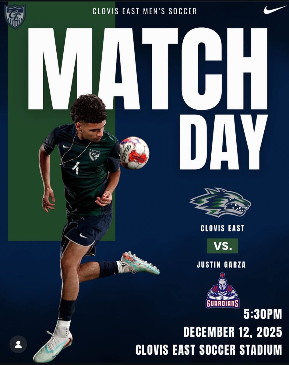 CEHSSoccer's tweet photo. Today we host Justin Garza ⚽️
Kick off 5:30 https://t.co/QPa8QbOuKo