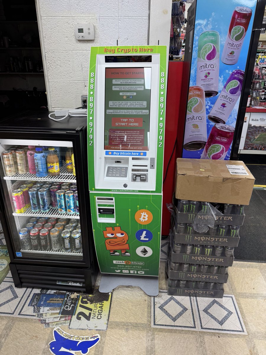 Cash2BitcoinATM's tweet photo. Fresh Cash2Bitcoin ATM Drop in Powell, TN! 

Swing by our Bitcoin ATM inside Shell on Clinton Hwy—across from the truck driving school, between Media Prints &amp; La Carreta. 

Grab BTC, ETH, or LTC with cash instantly. Fast, secure, and super convenient with 24/7 access! https://t.co/OqQvlW0GjW
