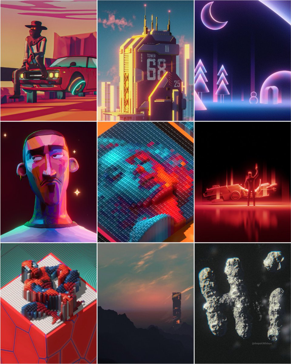 Art &amp; Artist - 2025

How you see,
How you think,
How you believe, 
That's what you imagine, 
That's what you create. 

#3d #blender #2025 #art #artwork #scifiart #cyberpunk
instagram.com/p/DSIOSeLEzyt/…