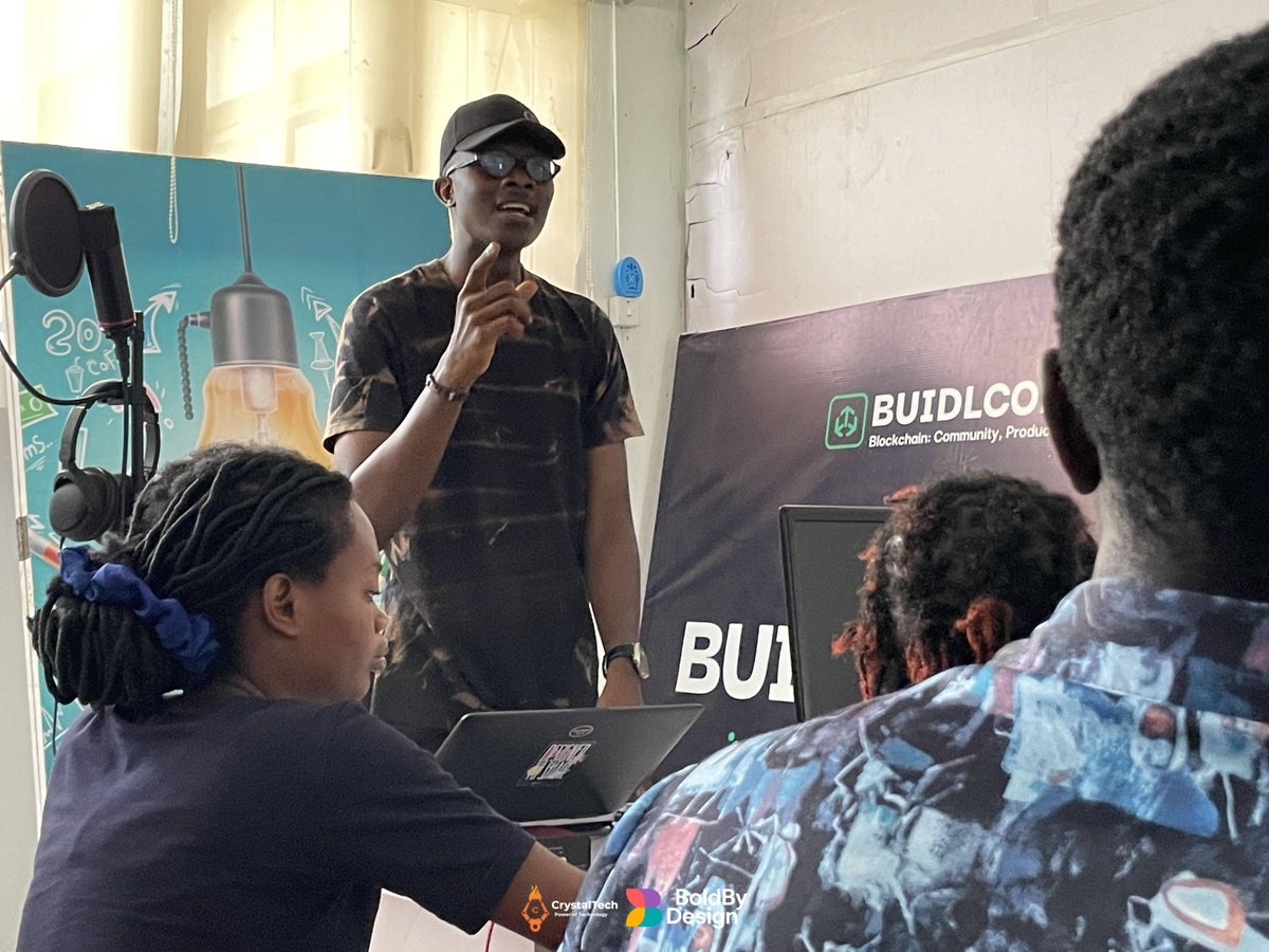 CrystalTechLtd's tweet photo. DAY 2: Growth, Practice &amp; Transformation 💫
BoldByDesign Day 2 was all about learning, confidence, &amp; bringing ideas to life. 
Huge thanks to our facilitators for making it unforgettable! 🏆
@versatilemotun @Subomiwilliams @marshalhumor @FunmiSopade @Oluwajosemaria ProsperOsakwe https://t.co/F7oRK0mEH5