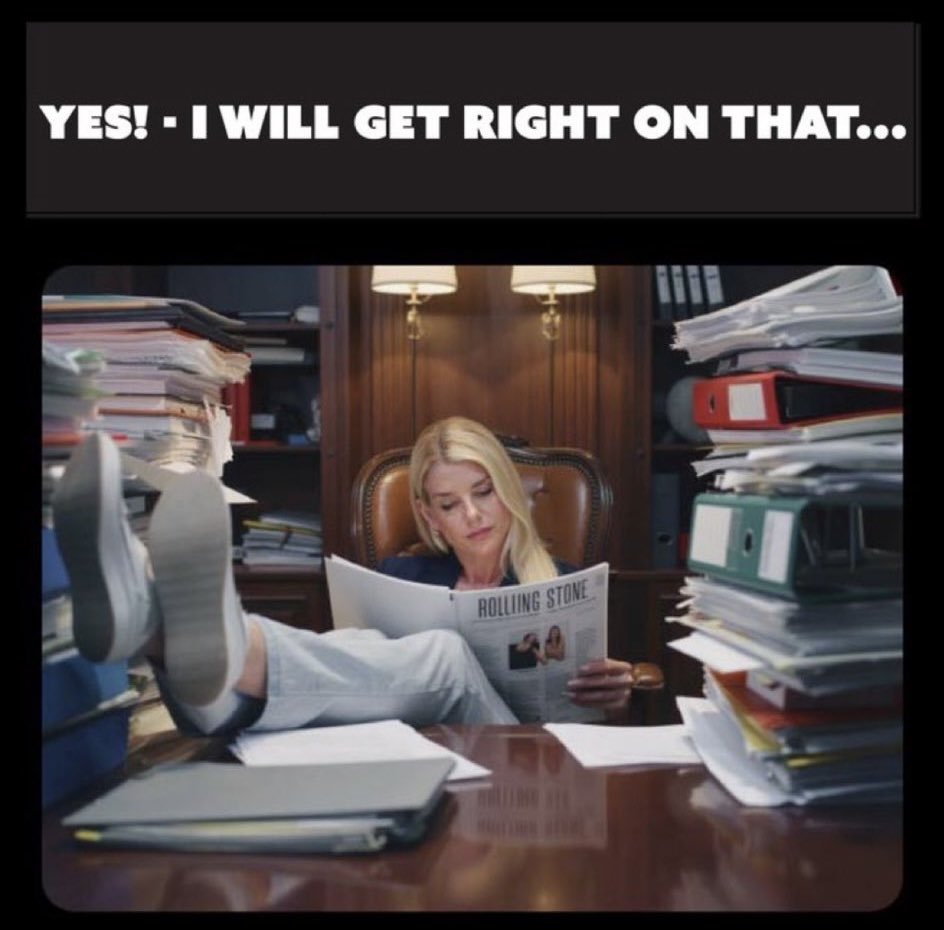 MAGA here. It pains me to post this but c’mon.  Put SOMEONE in jail.