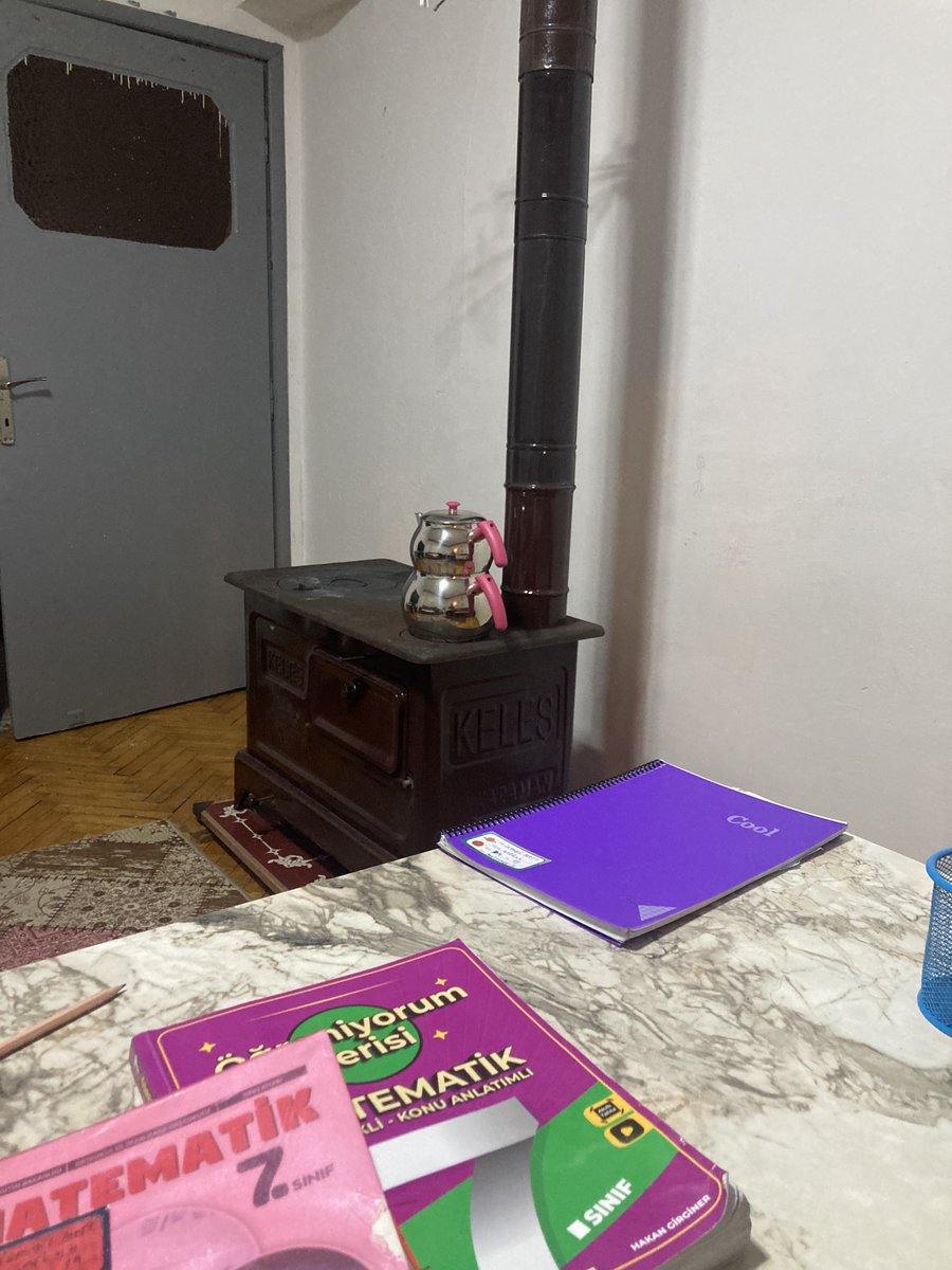 Soba üstünde çay... öyle bi maziye götürdü ki anlatamam