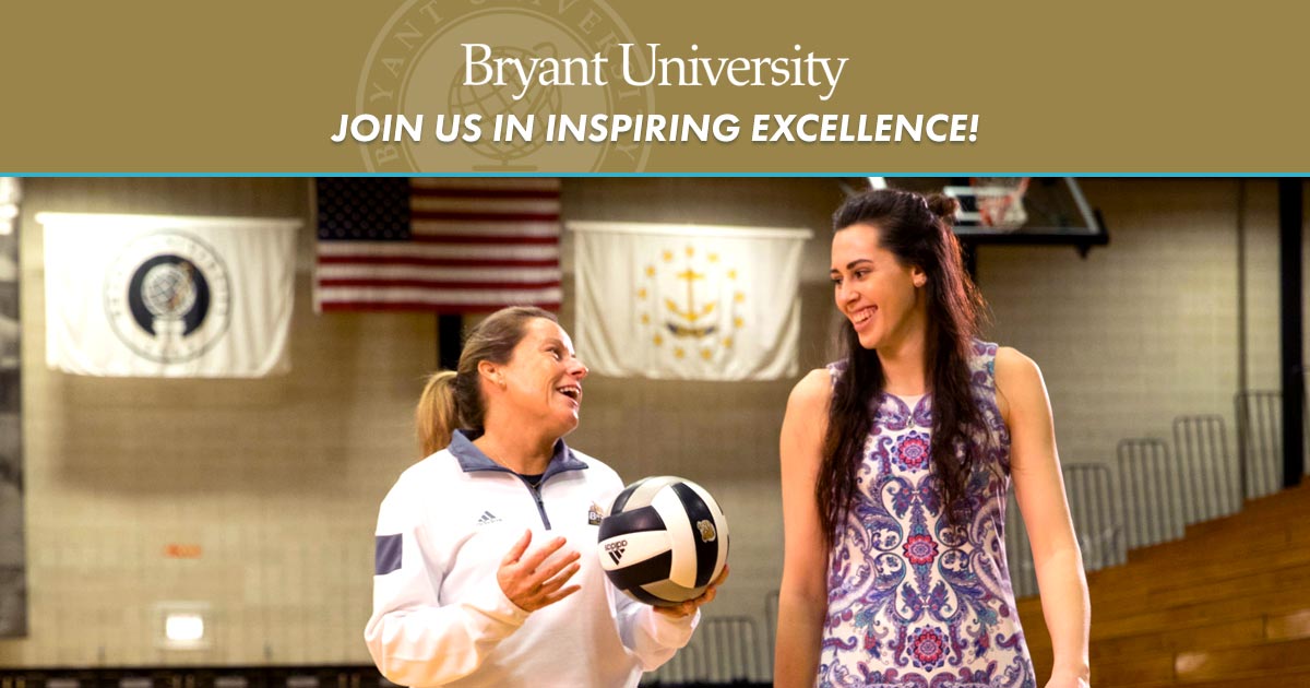 Now hiring for Assistant Women's Volleyball Coach employment.bryant.edu/postings/4577