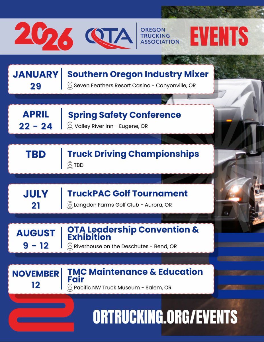 Oregon Trucking tweet media