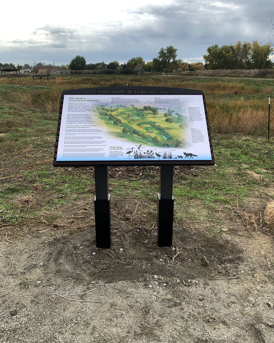 BSCSigns's tweet image. Recently completed this kiosk sign install for the Town of Erie Wetlands.
 Custom aluminum structures with detailed graphic panels built to inform and last outdoors.

#BSCSigns #ErieWetlands #SignInstall #OutdoorSignage