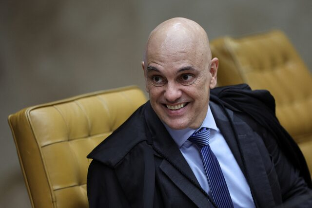 JUST IN - U.S. removes sanctions imposed on Brazilian Supreme Court Justice Alexandre de Moraes — Bloomberg