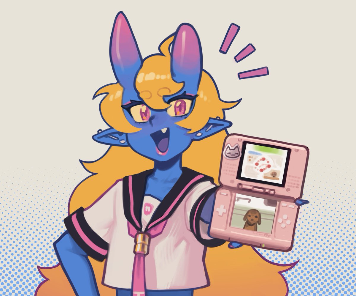 [OC] she's proud of her boy (he won a contest)