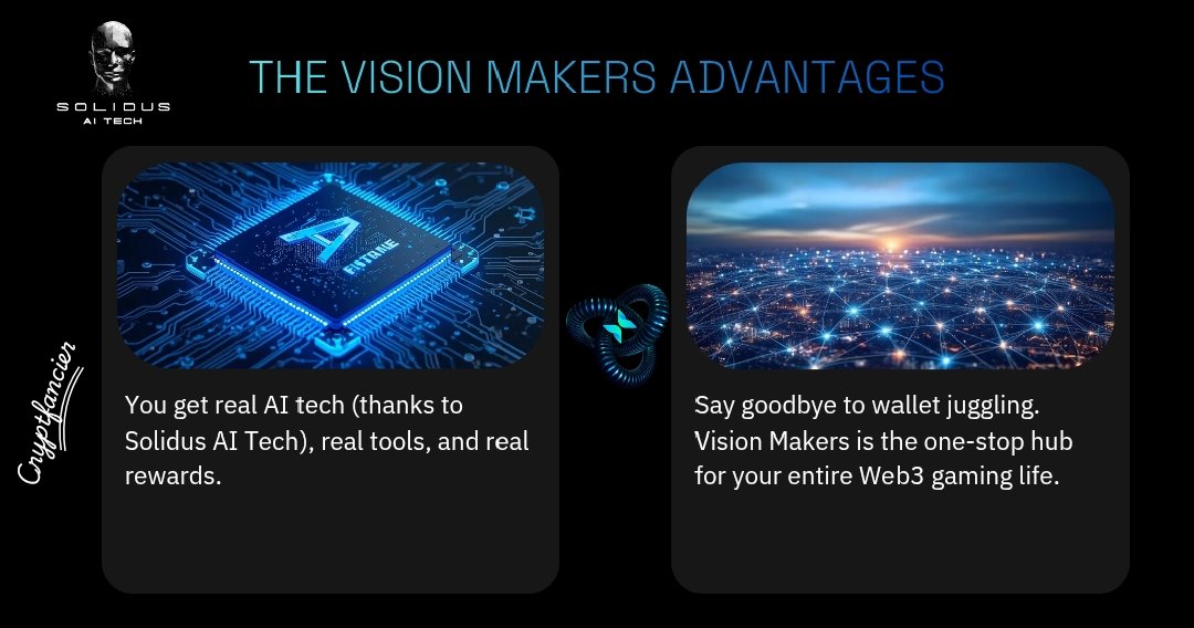 Cryptfancier's tweet photo. 600,000+ PLAYERS. This community is a whole force.
My beautiful X users, as you read this post today, #VisionMakers #AI Hub already hit a massive milestone, and honestly, the growth is for a reason. It's time to stop watching and start playing. Why are 600,000+ players rushing to join this movement? It is very simple: It is a gaming experience that actually treats players like the center of the universe.
If youโre tired of messy wallets and ten different apps, youโll love this:
โค Smart Tech, Real Rewards: You get real #AI tech (thanks to Solidus AI Tech, powered by @AITECHio), real tools, and real rewards.
โค One Place for Everything: Say goodbye to wallet juggling. @VisionMakers is the one-stop hub for your entire #Web3 gaming life.
โค Instant Onboarding: The #AI makes the signups process incredibly smooth and simple.
โค The Next Wave is Forming: An #AI Command Center is about to launch in full and change the experience completely.
โค Referral Power: Access your own referral code (yes, share it, flex it, enjoy it) to build your squad and earn. And getting your referral link is super stress-free. Start here ๐https://t.co/amE3Wta4id (My referral link). After signing up (if you are new), look down the page and click on this avatar as seen in the image, click on "FRIENDS" as seen at the top center, and click the "copy" icon. Now you can paste your referral link and send to your friends, families and even foes. Lol...
600,000+ players have joined already, and the next wave is forming right now. Donโt watch from the sidelines. Come play with us.
Join Vision Makers: https://t.co/d0jdcaaf59
