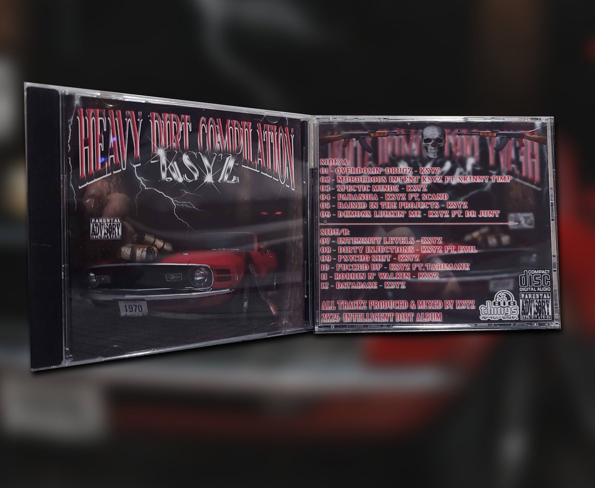 HEAVY DIRT COMPILATION by KSYZ is now available for pre-order over on the Big Things website! ( bigthingsitw dot com!)