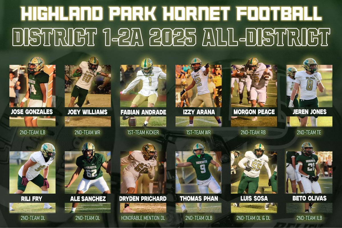 Amarillo Highland Park Football tweet media