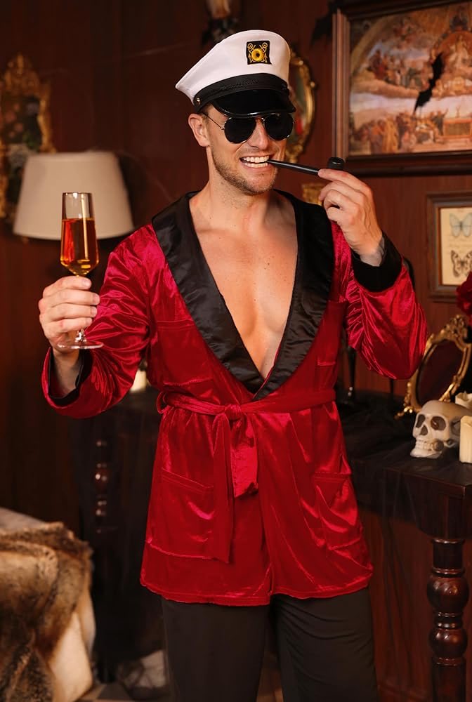 dickdastardli's tweet photo. @theworld_ender Bro is literally lounging around in his embroidered silk robe like this as if his claim to fame is old Hollywood star and not medium sized pizza chain owner. https://t.co/ob5AOkxa84