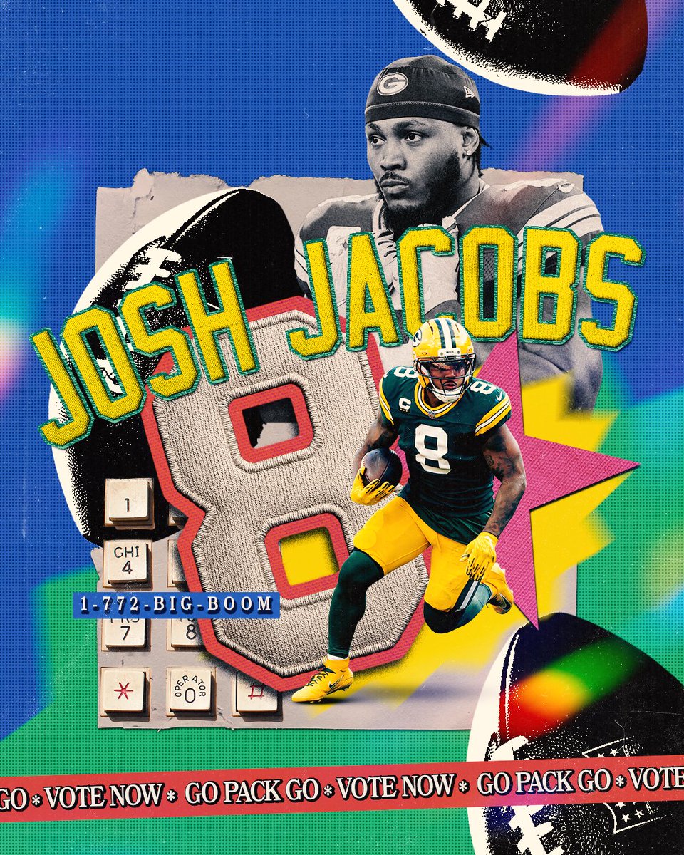 Josh Jacobs rushed for a TD in 10 consecutive home games, extending the longest streak by a Packers player in team history (since 1933).
Every RT counts as a Pro Bowl Vote!