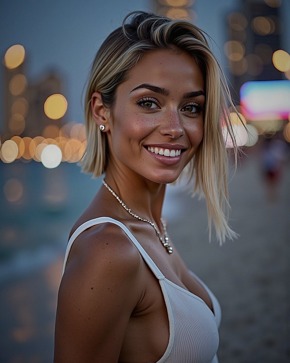 liviamaeitis's tweet photo. Soft waves, city lights, and that effortless evening glow ๐ #BeachMagic #CityNights https://t.co/aTKMIq9Qdo