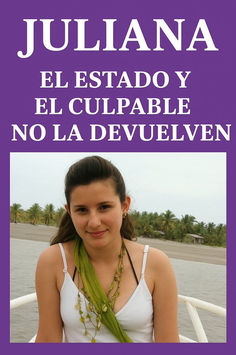 El Estado ecuatoriano complice,sigue protegiendo el silencio del agresor que tiene nombre y apellido Jonathan Patricio Carrillo Sánchez pastor evangélico que desapareció a mi hija Juliana Campoverde el 7 de julio del 2012.
No dejemos que el silencio sea más fuerte qué la verdad.
