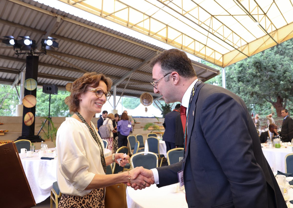 Delivered remarks in 🇰🇪 at a high-level Ministerial panel discussion held as part of the #UNEA7 on the topic “The clock is ticking: time to gavel on a global plastics treaty“. Thank you for the invitation <a href="/JessikaRoswall/">Jessika Roswall</a> <a href="/Heunicke/">Magnus Heunicke</a>