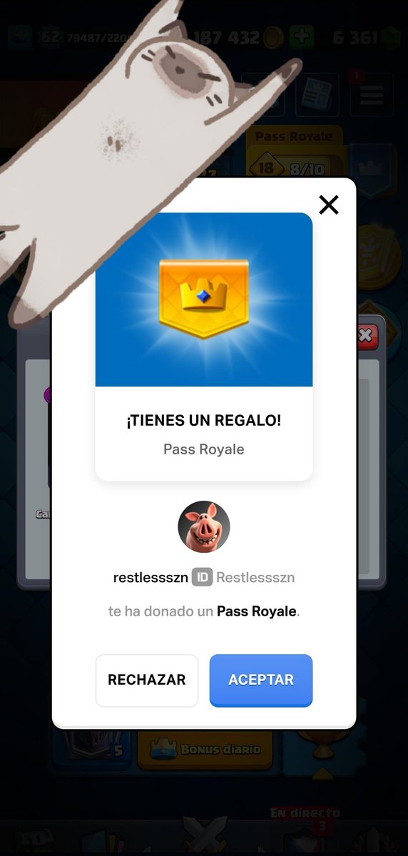 Thank you so much for the pass royale🏆 I appreciate it 😎 <a href="/restlessszn/">restlessszn</a>