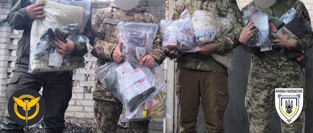 📸  Speaking of WINTER GEAR ❄️🧦🧤

<a href="/cossackgundi/">COSSACKGUNDI</a> &amp; soldiers from HUR🦉already sent 📸 The guys seem happy! 
More already coming their way as we speak, as well as comfort food packages! 

Thanks to all the people who help!