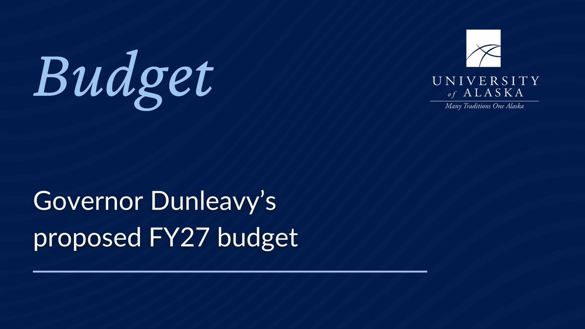 University of Alaska tweet media