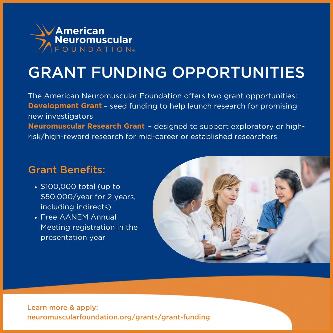 American Neuromuscular Foundation tweet media
