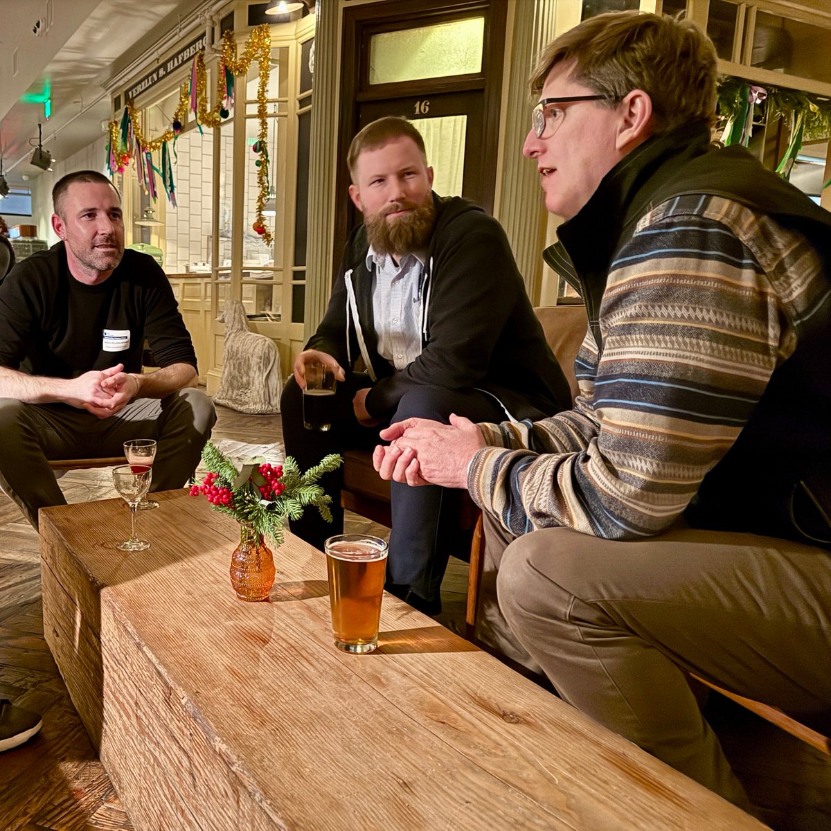 Last night, we hosted December's Community Happy Hour at Pacific Standard. Thanks to those who joined us last night, and those who have gathered with us throughout the year. 

Cheers to a community that comes together, and to even more connection in the year ahead. 🥂