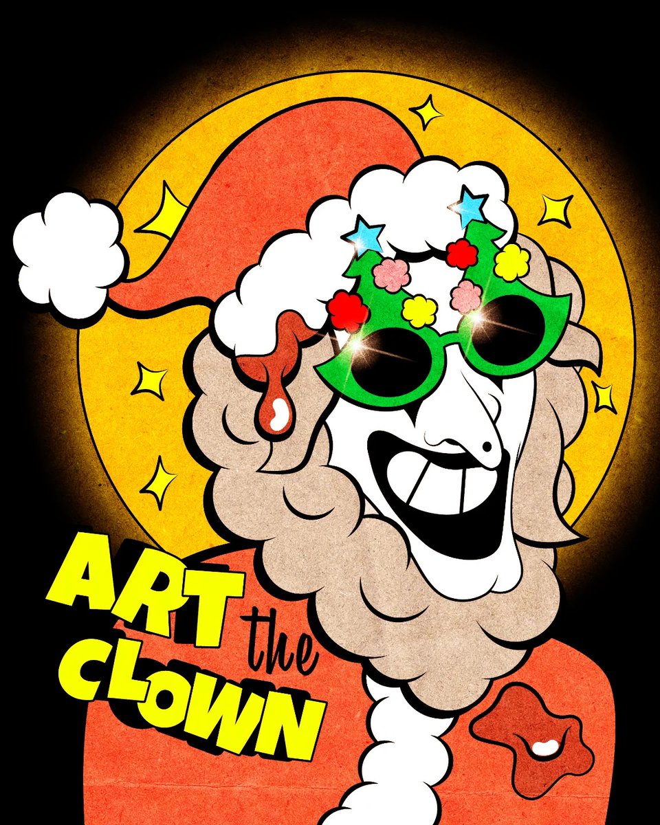 TerrifierFilm's tweet image. . @damienleone's #terrifier3 is back on the big screen at @showcasecinemas tonight &amp;amp; saturday 🇬🇧
grab your seats + ring in the festive season with art
🎟️: bit.ly/Terrifier3Show…
🎨 by ovcharkart