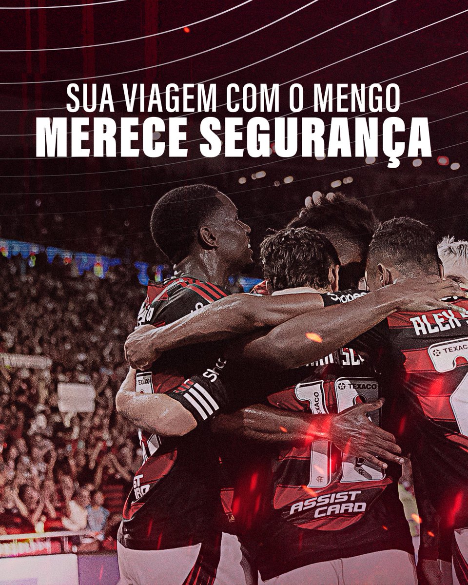 Flamengo's tweet image. Com o Mengo a gente vai longe, e com a Assist Card, vai protegido. 🔴⚫
Cobertura médica, Salas Vip em aeroportos e até proteção para seu pet.

#Flamengo
#CampeãoDaAmérica #AssistCard #AssistFla #ad