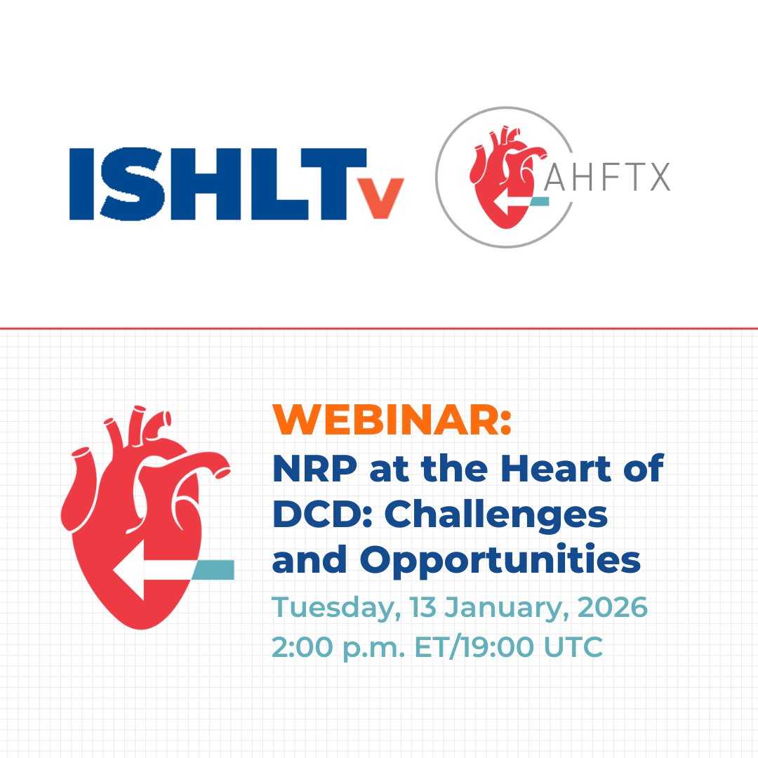 The ISHLT tweet media