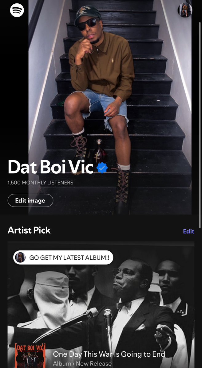 MUSICANDBUILDS's tweet image. KEEP RUNNING IT UP

NO RECORD DEAL
NO CO SIGN

JUST RAW SHIT!!

open.spotify.com/album/1iYM0jvA…

music.apple.com/us/album/one-d…