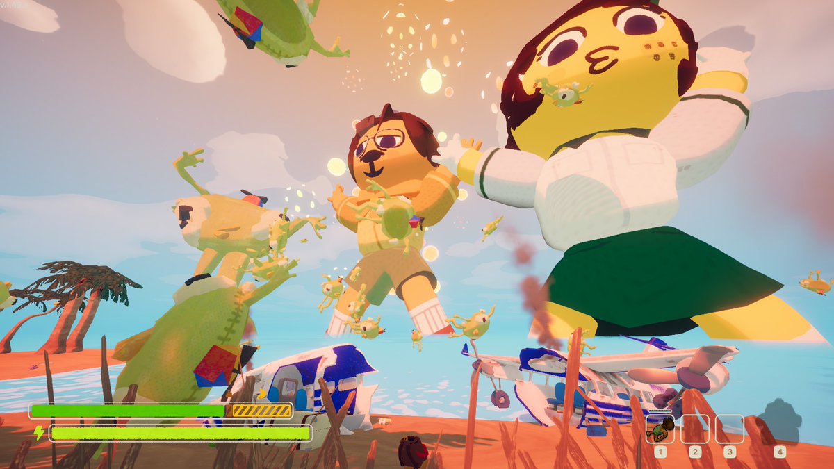 Ducks_Connor's tweet photo. I could never imagine this being a real image in Peak. Praise be @LandfallGames @AggroCrabGames https://t.co/w6YdxmpYAn