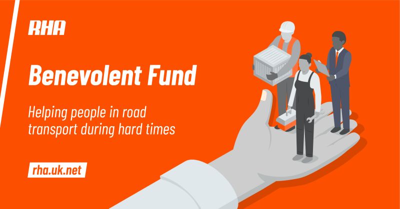 <a href="/RHANews/">RHA</a>  Benevolent Fund exists to support people and families connected to the road transport industry during difficult times. Whether facing illness, injury, bereavement, or financial hardship, the fund offers practical help when it’s needed most.

We’re incredibly proud of